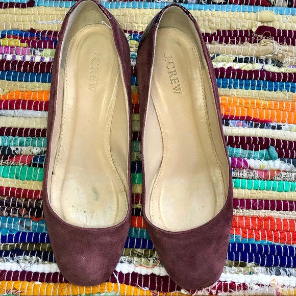 J. Crew ~ Evelyn suede block heel pumps - Picture 5 of 6